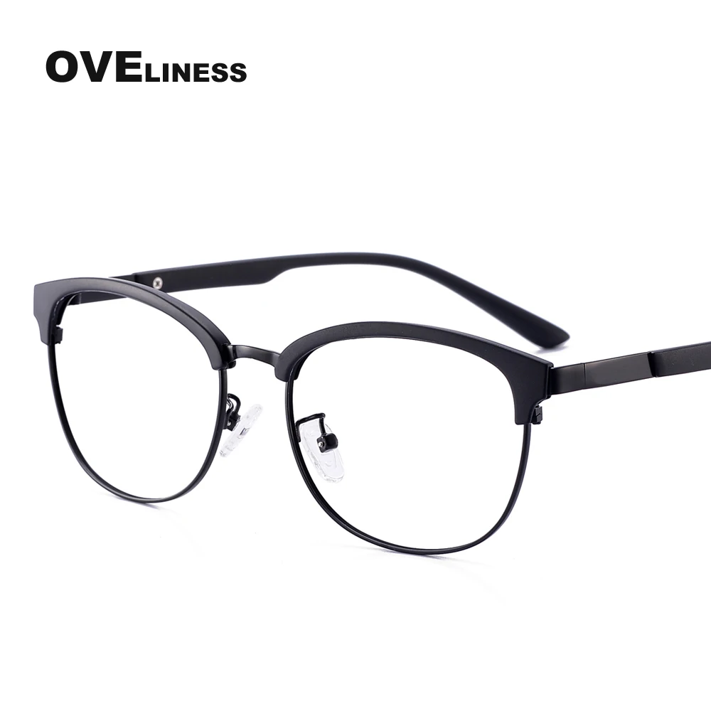 Retro Glasses Frame Women Men Optical Vintage eyeglasses frames Myopia Prescription Clear eye glasses Metal Full eyewear 2020
Retro Glasses Frame Women Men Optical Vintage eyeglasses frames Myopia Prescription Clear eye glasses Metal Full eyewear 2020