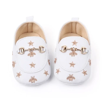 1Pair Baby Girl Infant Cute Fashion Pentagram Pattern Shoes Peas Shoes Baby PU Leather Baby Shoes Soft Bottom Toddler Shoes
1Pair Baby Girl Infant Cute Fashion Pentagram Pattern Shoes Peas Shoes Baby PU Leather Baby Shoes Soft Bottom Toddler Shoes