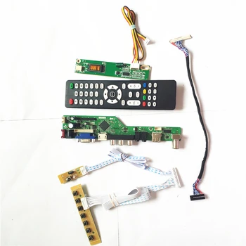 For B141EW01 V0 V1 V2 HDMI VGA USB AV keyboard+Remote+Inverter T.V56 drive card board LCD panel monitor LVDS 1CCFL 30Pin DIY kit
For B141EW01 V0 V1 V2 HDMI VGA USB AV keyboard+Remote+Inverter T.V56 drive card board LCD panel monitor LVDS 1CCFL 30Pin DIY kit