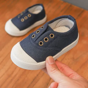 2019 Autumn Kid's Shoes Casuals Slip-On Solid Shallow Round Toe Neutral Flat Heels Canvas Non-slip FK-068
2019 Autumn Kid's Shoes Casuals Slip-On Solid Shallow Round Toe Neutral Flat Heels Canvas Non-slip FK-068