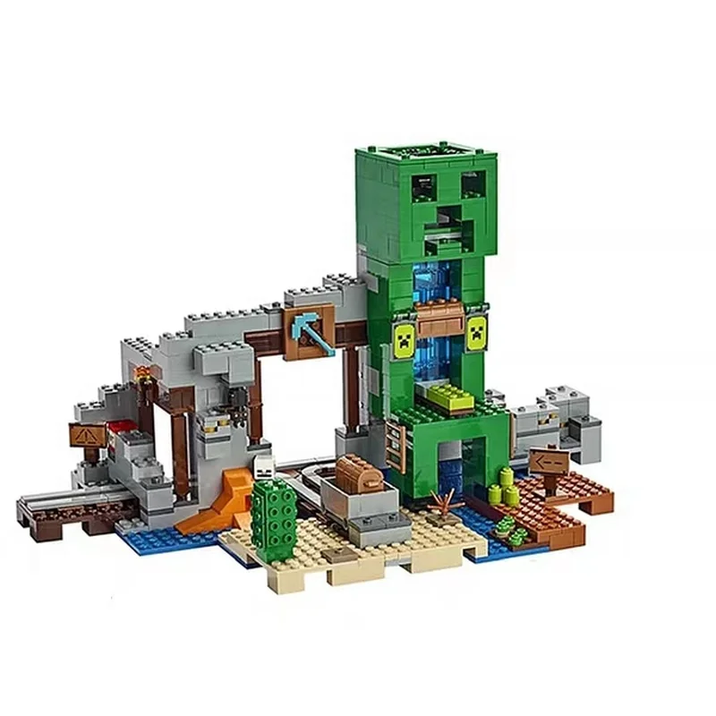 2019 My World Compatible with Legoinglyes 21155 Crawl By Mine Hole Treasure Hunt Building Blocks Toys for Children Gift 
2019 My World Compatible with Legoinglyes 21155 Crawl By Mine Hole Treasure Hunt Building Blocks Toys for Children Gift