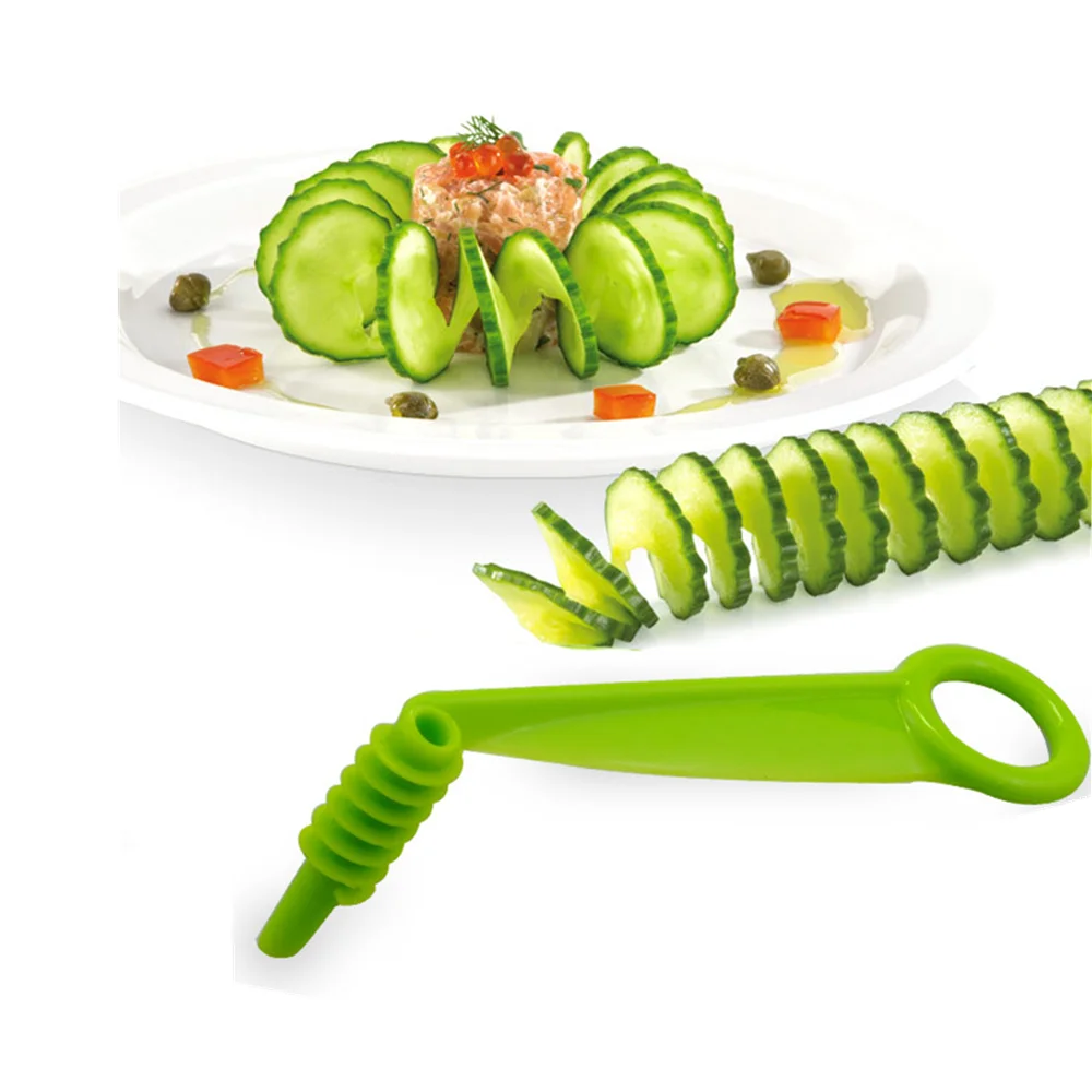 1pc Manual Spiral Screw Slicer Plastic PP Potato Carrot Cucumber Vegetables Spiral Knife Kitchen Tools
1pc Manual Spiral Screw Slicer Plastic PP Potato Carrot Cucumber Vegetables Spiral Knife Kitchen Tools