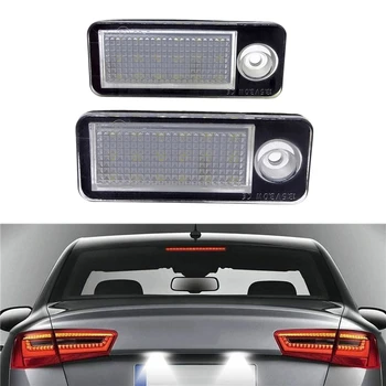 2PCS for AUDI A6 C5 4B 7000k Bright 3528SMD LED Car Number License Plate Lamps with 18 LED Error Free License Plate Light Lamp
2PCS for AUDI A6 C5 4B 7000k Bright 3528SMD LED Car Number License Plate Lamps with 18 LED Error Free License Plate Light Lamp