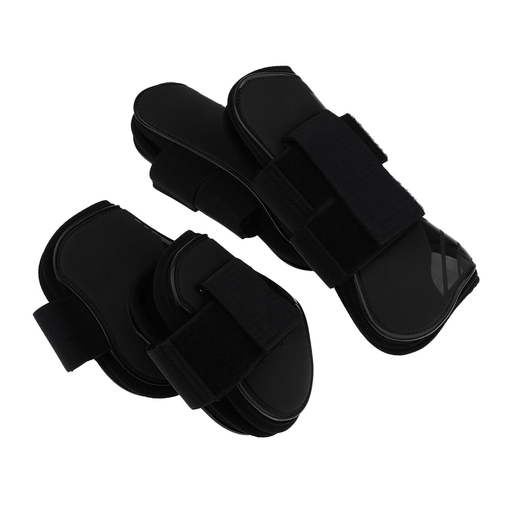 2 Pairs Horse Leg Boots Front Hind Leg Tendon Protect Equestrian Training 2 Pairs Horse Leg Boots Front Hind Leg Tendon Protect Equestrian Training