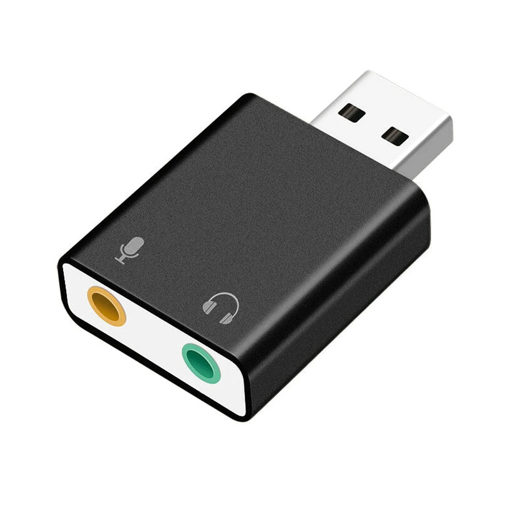 Mini External USB Sound Card USB to 3.5mm headphone Adapter Audio Card for Mic Speaker Laptop Computer Sound Card adapter
Mini External USB Sound Card USB to 3.5mm headphone Adapter Audio Card for Mic Speaker Laptop Computer Sound Card adapter