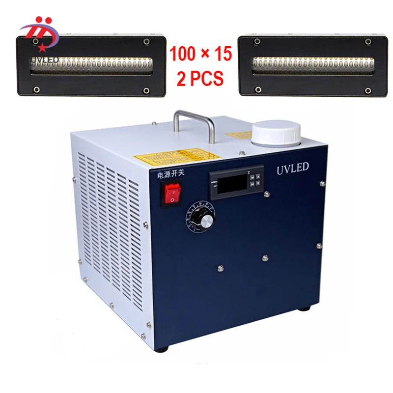2pcs 10015 UV LED curing light for UV INK flatbed printer advertising printing photo machine 395NM UV lamp water cooling system
2pcs 10015 UV LED curing light for UV INK flatbed printer advertising printing photo machine 395NM UV lamp water cooling system
