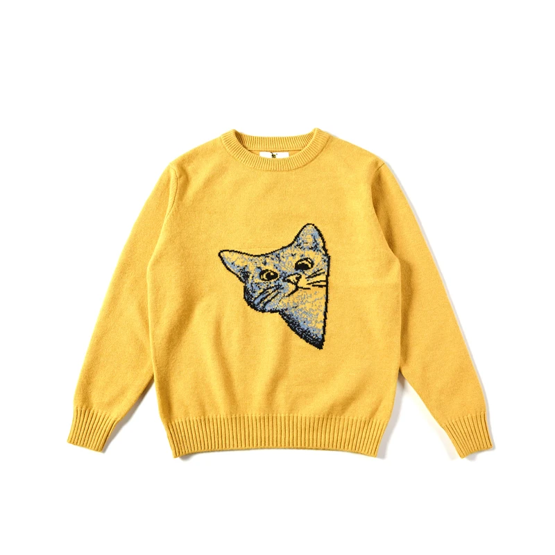 2019 Autumn And Winter Men's New Casual Contrast Color Pattern Round Neck Long-sleeved Sweater Loose Temperament Trend Cotton
2019 Autumn And Winter Men's New Casual Contrast Color Pattern Round Neck Long-sleeved Sweater Loose Temperament Trend Cotton