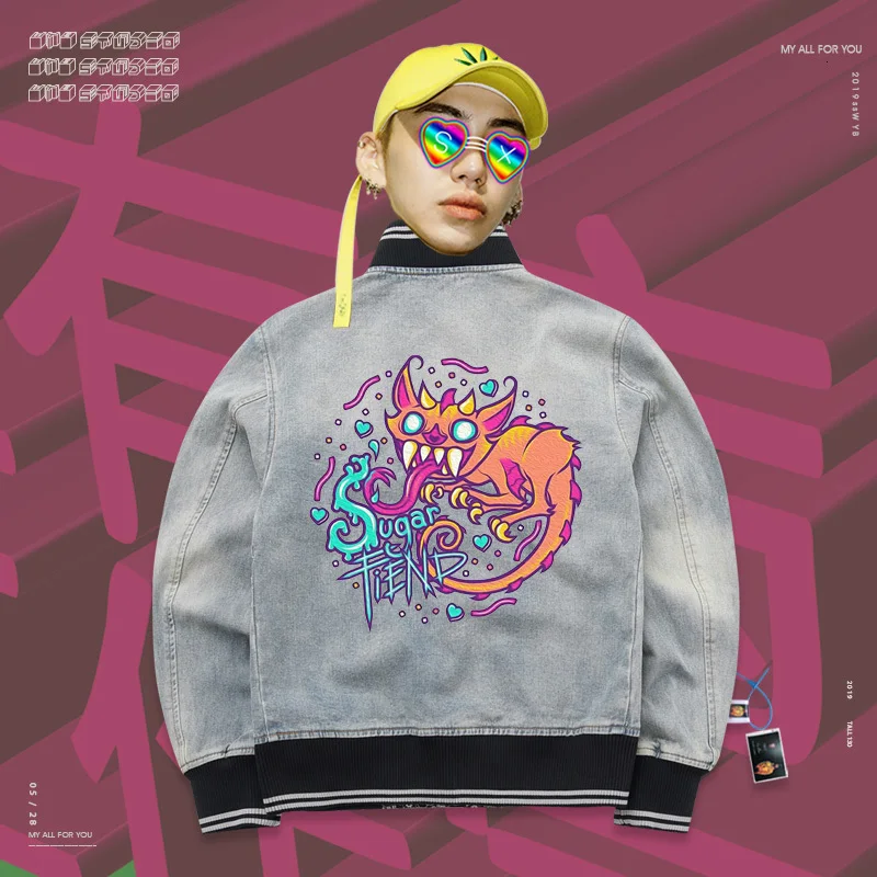 Oversize Coat Single-Breasted Long Sleeve Hip hop Fashion brand Sisters Hot style 
Oversize Coat Single-Breasted Long Sleeve Hip hop Fashion brand Sisters Hot style