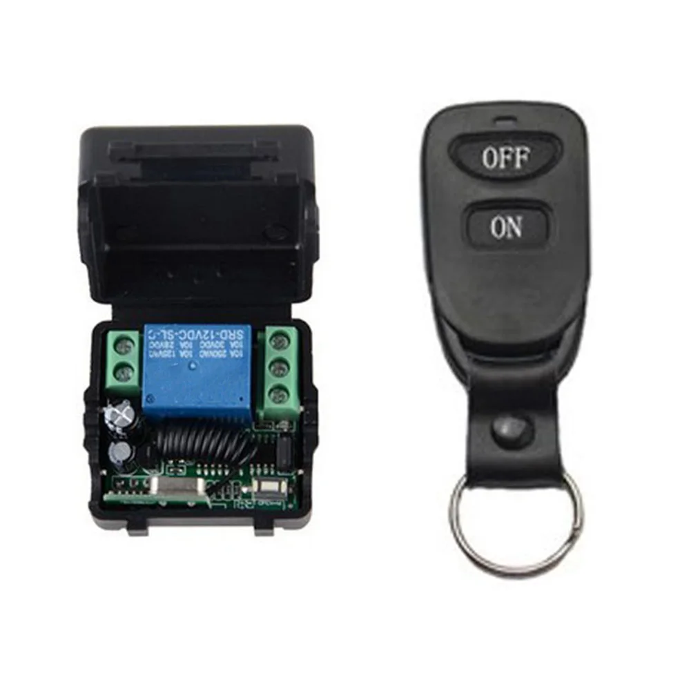 10A Universal Professional Module Shell Durable Relay RF Wireless Transmitter Receiver RC Set 12V DC
10A Universal Professional Module Shell Durable Relay RF Wireless Transmitter Receiver RC Set 12V DC