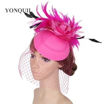New fashion vintage mesh fascinator hat wool felt winter net fedora hat with flower fashion headwear ladies women headpiece
New fashion vintage mesh fascinator hat wool felt winter net fedora hat with flower fashion headwear ladies women headpiece