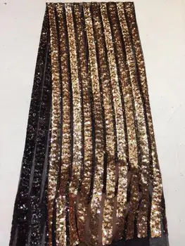 Sequins Lace Fabric Latest African Lace Fabric High Quality Nigerian French Party lace fabric for tulle lace fabric YYZ263 
Sequins Lace Fabric Latest African Lace Fabric High Quality Nigerian French Party lace fabric for tulle lace fabric YYZ263