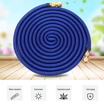 Double Latex Garden Hose Expandable Flexible Hose Drip Irrigation High Pressure Car Wash Magic Watering Hoses Pipe Gardening Set
Double Latex Garden Hose Expandable Flexible Hose Drip Irrigation High Pressure Car Wash Magic Watering Hoses Pipe Gardening Set