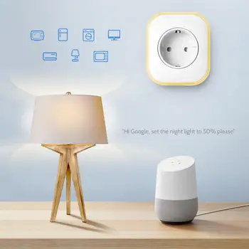 Smart Wifi LED Light Power Plug 1 USB Outlet EU UK Plug Charging Adapter Echo Alexa Google Home IFTTT Remote Voice Control
Smart Wifi LED Light Power Plug 1 USB Outlet EU UK Plug Charging Adapter Echo Alexa Google Home IFTTT Remote Voice Control