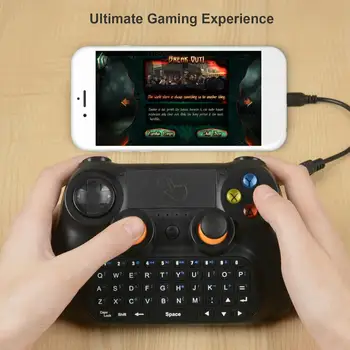 3 in 1 Wireless Bluetooth Controller Gamepad Joystick with Touch pad and Keyboard for Android Phone PC Windows XP Win7/8 V3.0
3 in 1 Wireless Bluetooth Controller Gamepad Joystick with Touch pad and Keyboard for Android Phone PC Windows XP Win7/8 V3.0