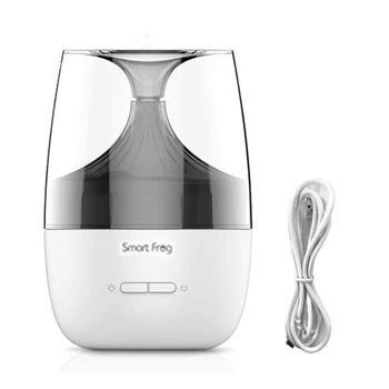 Smart Frog Essential Oil, Colorful LED Aromatherapy Lamp USB Spray Aromatherapy Machine Sleep Aid Humidifier 130Ml
Smart Frog Essential Oil, Colorful LED Aromatherapy Lamp USB Spray Aromatherapy Machine Sleep Aid Humidifier 130Ml
