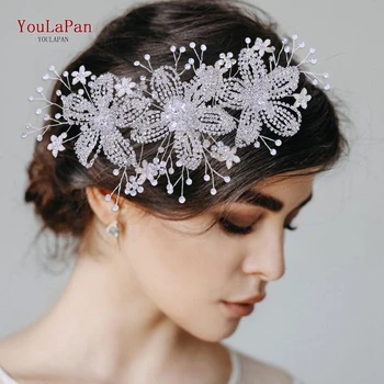 YouLaPan HP252 European Bride Tiara Stunning Wedding Crown Rhinestone Bridal Headband Golden Flower Wedding Headpieces for Bride
YouLaPan HP252 European Bride Tiara Stunning Wedding Crown Rhinestone Bridal Headband Golden Flower Wedding Headpieces for Bride