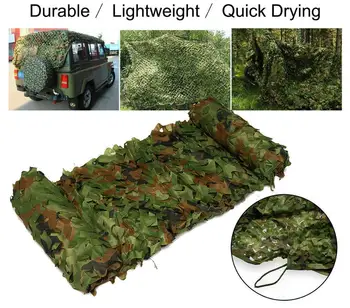 Camping camouflage net woodland jungle camouflage net hunting shooting shelter network anti-aircraft camouflage net
Camping camouflage net woodland jungle camouflage net hunting shooting shelter network anti-aircraft camouflage net