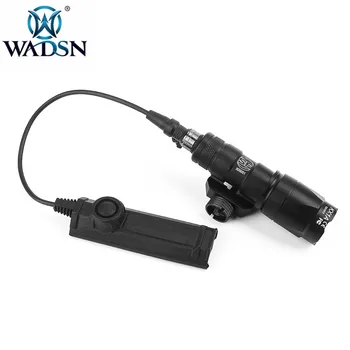 WADSN Softair Scout Light M300A Tactical Flashlight with Dual Function Tape Switch M300 Airsoft Torches WD04006 Weapon Lights
WADSN Softair Scout Light M300A Tactical Flashlight with Dual Function Tape Switch M300 Airsoft Torches WD04006 Weapon Lights
