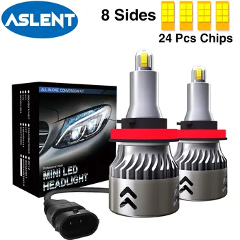 24 CSP H1 LED Bulb H7 Led H8 H11 9005 HB3 9006 HB4 car light Car Headlight 360 degree 60W 15000LM 6000K White Auto Turbo Light
24 CSP H1 LED Bulb H7 Led H8 H11 9005 HB3 9006 HB4 car light Car Headlight 360 degree 60W 15000LM 6000K White Auto Turbo Light