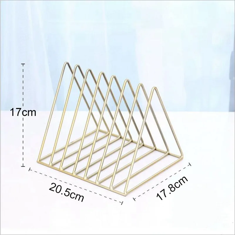 Hot Sale Nordic triangle simple wrought iron desktop storage rack shelf file magazine storage box office rack jewelry
Hot Sale Nordic triangle simple wrought iron desktop storage rack shelf file magazine storage box office rack jewelry