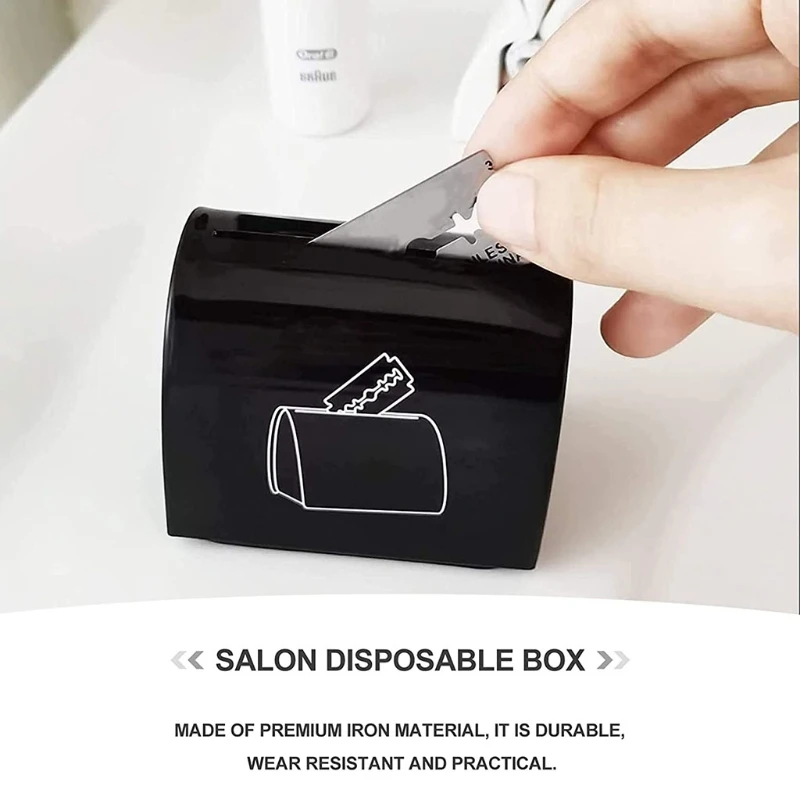 Razor Blade Bank for Safety Razor Blade Storagement Used Double Edge Safety Razor Blade Disposal Case
Razor Blade Bank for Safety Razor Blade Storagement Used Double Edge Safety Razor Blade Disposal Case