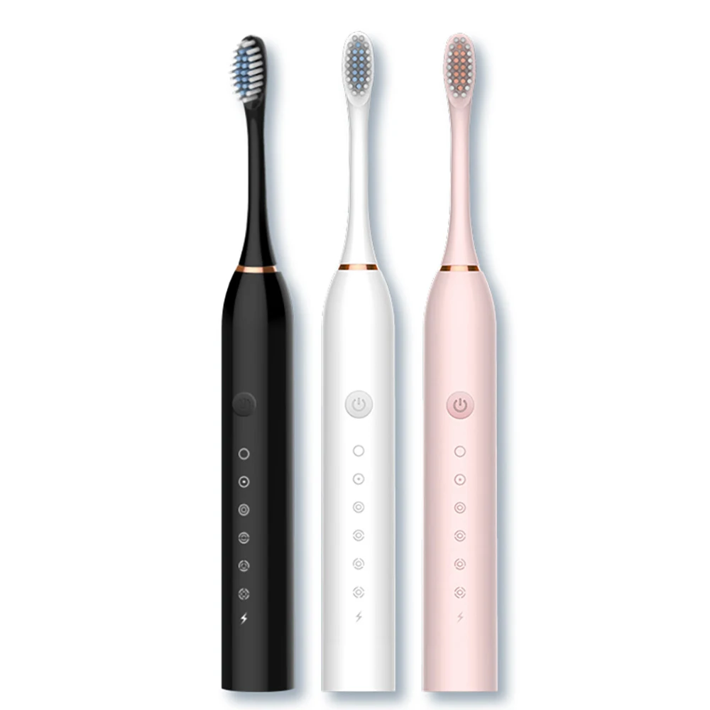 Ultrasonic Electric Toothbrush USB Quick Charge Rechargeable IPX7 Whole Body Waterproof Tooth Brush Adult Whiten Teeth
Ultrasonic Electric Toothbrush USB Quick Charge Rechargeable IPX7 Whole Body Waterproof Tooth Brush Adult Whiten Teeth