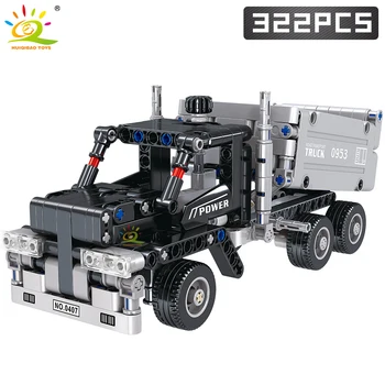 HUIQIBAO 322Pcs Technic Engineering Truck Building Blocks Technic Vehicle Car Bricks Educational DIY Toys Children
HUIQIBAO 322Pcs Technic Engineering Truck Building Blocks Technic Vehicle Car Bricks Educational DIY Toys Children