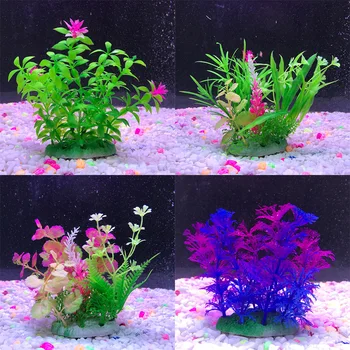 

Decorative Simulated Aquatic Weed Aquarium Accessories Fish Tank Decorations Acuario Tools Aquario Ornaments Plants Seaweeds