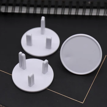 20pcs Safety Guard Plug Protector Covers UK Power Socket Anti Electric Shock Electrical Outlet Caps For Baby Kids