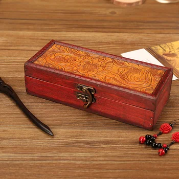 1pc Wood Container Chic Unique Traditional Jewelry Storage Box Packaging Box Storage Container for Apartment
1pc Wood Container Chic Unique Traditional Jewelry Storage Box Packaging Box Storage Container for Apartment