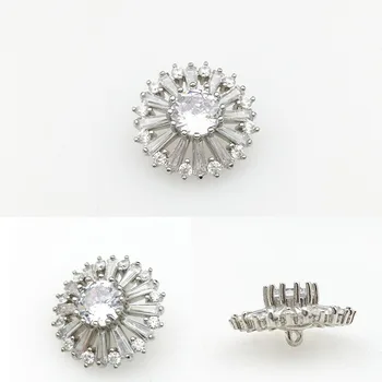 High Quality 50pcs/lot Zircon Button Wedding Diamond buttons Rhinestones buttons DIY Hair Accessory Decorative button
High Quality 50pcs/lot Zircon Button Wedding Diamond buttons Rhinestones buttons DIY Hair Accessory Decorative button