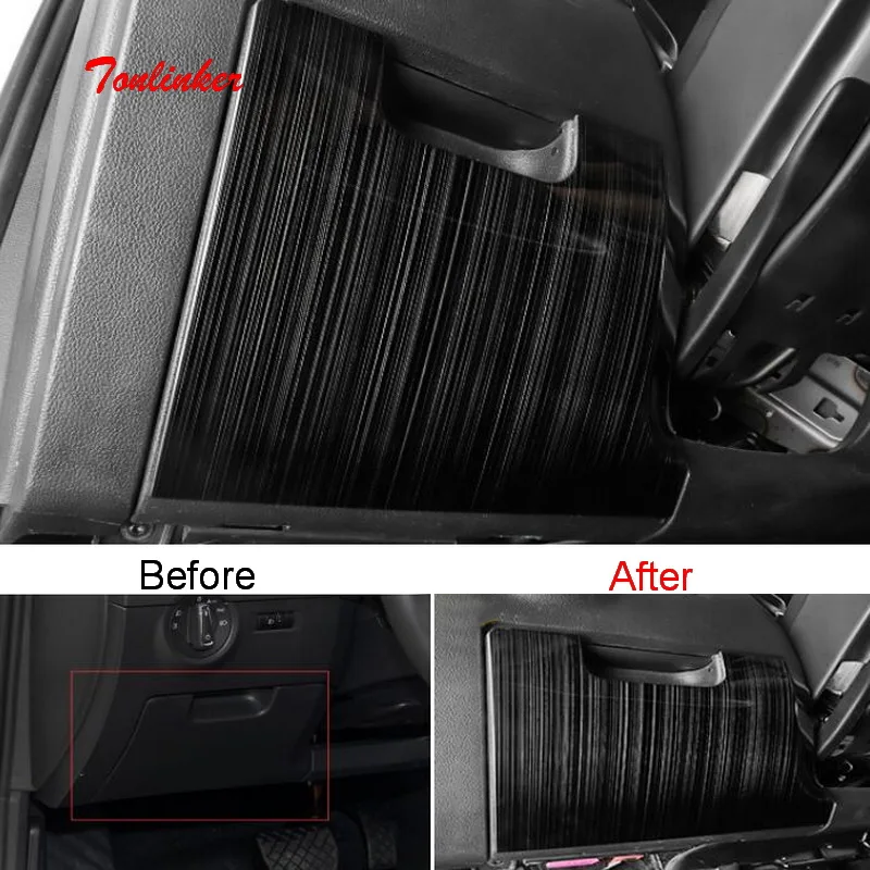 Tonlinker Interior Left Storage box Cover sticker for SKODA OCTAVIA/RS 2015-19 Car Styling 1 PCS Stainless steel Cover sticker
Tonlinker Interior Left Storage box Cover sticker for SKODA OCTAVIA/RS 2015-19 Car Styling 1 PCS Stainless steel Cover sticker