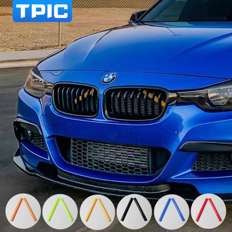 Автомобильная передняя решетка радиатора отделочная полоса для BMW F30 F31 F32 F36 F44 F45