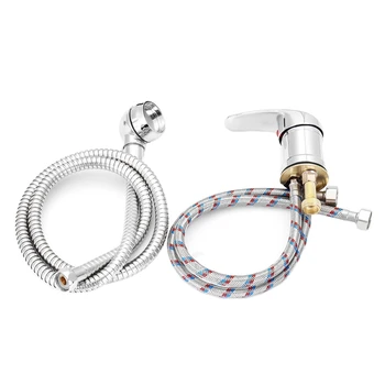 Single Wide Tap Bath Sink Shower Head Spray Hose Push on Mixer Hairdresser Pet Household Faucet Extenders
Single Wide Tap Bath Sink Shower Head Spray Hose Push on Mixer Hairdresser Pet Household Faucet Extenders