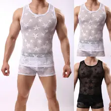 Popular Undershirt O Neck Sleepwear Hollow Out Pure Color Vest Men Vest Men Undershirt 
Popular Undershirt O Neck Sleepwear Hollow Out Pure Color Vest Men Vest Men Undershirt