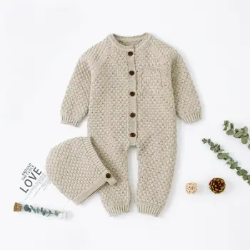 2019 Autumn Warm Newborn Baby Boy Girl Knit Romper Wool Sweater Jumpsuit+Hat Outfits2PCS
2019 Autumn Warm Newborn Baby Boy Girl Knit Romper Wool Sweater Jumpsuit+Hat Outfits2PCS