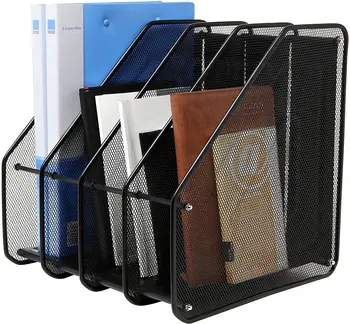 Document File Holder Metal Mesh Office Desktop Organizer Rack Magazine Holder File Basket 4 Compartment Heavy Duty
Document File Holder Metal Mesh Office Desktop Organizer Rack Magazine Holder File Basket 4 Compartment Heavy Duty