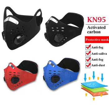 Top Cycling Face Mask Filter KN95 Anit-fog PM 2.5 Breathable Dustproof Bicycle Respirator Protection Dust Mask Anti-droplet
Top Cycling Face Mask Filter KN95 Anit-fog PM 2.5 Breathable Dustproof Bicycle Respirator Protection Dust Mask Anti-droplet