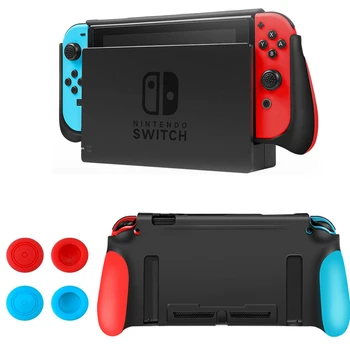 Nintend Switch Accessories Protective Cover TPU Shell Fit For Dock Ergonomic Design Handle Hand Grip Case For Nintendo Switch NS
Nintend Switch Accessories Protective Cover TPU Shell Fit For Dock Ergonomic Design Handle Hand Grip Case For Nintendo Switch NS