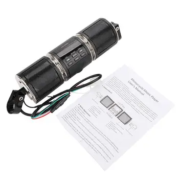 Vehemo FM/AUX/USB Speaker MP3 Player Motorcycle External Audio Input for Radio Sound NEW Waterproof Motorbike for with Display
Vehemo FM/AUX/USB Speaker MP3 Player Motorcycle External Audio Input for Radio Sound NEW Waterproof Motorbike for with Display