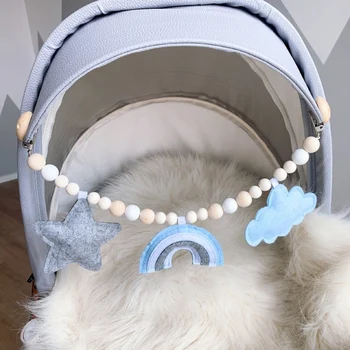 Felt Teether Baby Pram Pacifier Clip Chain Beads Clip Baby Teether Stroller Toys Pram Hanging Decoration
Felt Teether Baby Pram Pacifier Clip Chain Beads Clip Baby Teether Stroller Toys Pram Hanging Decoration