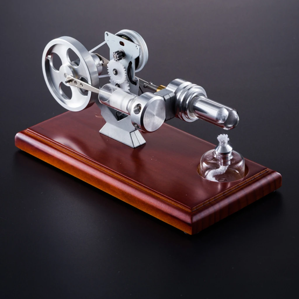 Stainless Steel Mini Stirling Engine Electric Generator Motor Model Toy Kits Stainless Steel Mini Stirling Engine Electric Generator Motor Model Toy Kits