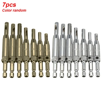 7pcs HSS Drill Bit Woodworking Cabinet Self Centering Hardware 1/4" Hex Shank Door Hinge Hole Guides
7pcs HSS Drill Bit Woodworking Cabinet Self Centering Hardware 1/4" Hex Shank Door Hinge Hole Guides