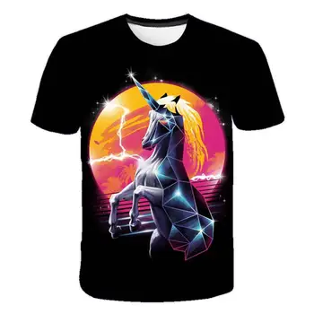 3d Cartoon Unicorn Boy T -Shirt Children 'S Clothes Sweatshirt Children 'S Girls Summer Short Sleeve Printed Cute T -Shirt 4 -14
3d Cartoon Unicorn Boy T -Shirt Children 'S Clothes Sweatshirt Children 'S Girls Summer Short Sleeve Printed Cute T -Shirt 4 -14