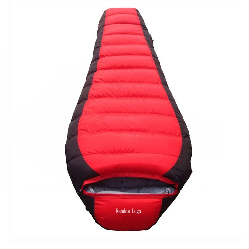 Mountain Winter Down Sleeping Bag -10 Degree 1.7 KG Ultralight Portable Mummy Sleeping Bag For Outdoor Camping Hiking Traveling (13)