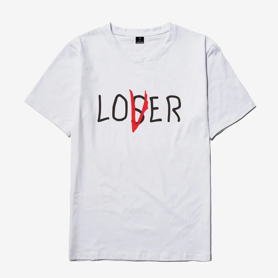 Лидер продаж футболка Loser Lover It Inspired летняя Movie Losers Club футболки брендовая одежда