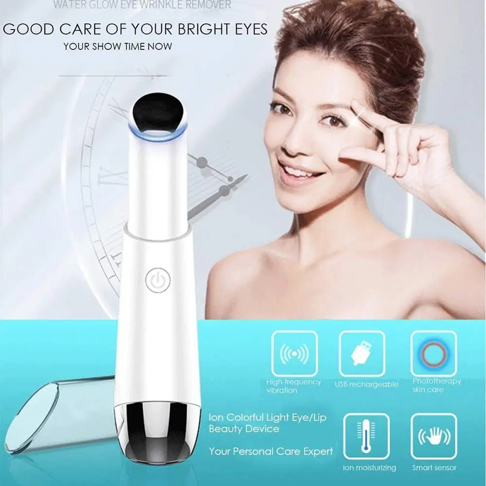 Electric Mini White Eye Massager Pen Anti-aging Remove Wrinkles Remove Dark Circles Eye Bags to Remove Vibration Thin Face
Electric Mini White Eye Massager Pen Anti-aging Remove Wrinkles Remove Dark Circles Eye Bags to Remove Vibration Thin Face
