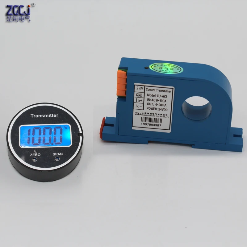 perforation AC0-100A Current Transmitter with LCD display meter Perforated current sensor ac ampere signal transducer
perforation AC0-100A Current Transmitter with LCD display meter Perforated current sensor ac ampere signal transducer