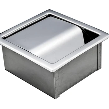 Stainless Steel Bathroom In-Line Tissue Holder Toilet Built-In Tissue Box Reel Hotel Kitchen Bathroom Roll Tray 1
Stainless Steel Bathroom In-Line Tissue Holder Toilet Built-In Tissue Box Reel Hotel Kitchen Bathroom Roll Tray 1
