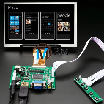 7''Screen Display 1024*600 LCD Monitor with Remote Driver Control Board 2AV HDMI VGA for Raspberry Pi Banana/Orange Pi
7''Screen Display 1024*600 LCD Monitor with Remote Driver Control Board 2AV HDMI VGA for Raspberry Pi Banana/Orange Pi